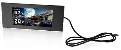 Thermaltake 6.0inch LCD Panel Kit for View 600 TG Juodas