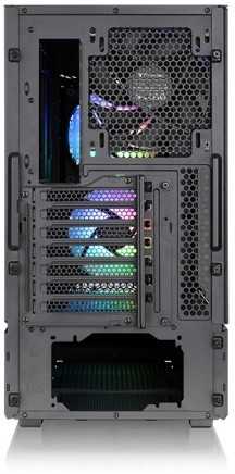 Thermaltake Ceres 330 TG ARGB, Tower tipo korpusas - juodas, grūdintas stiklas