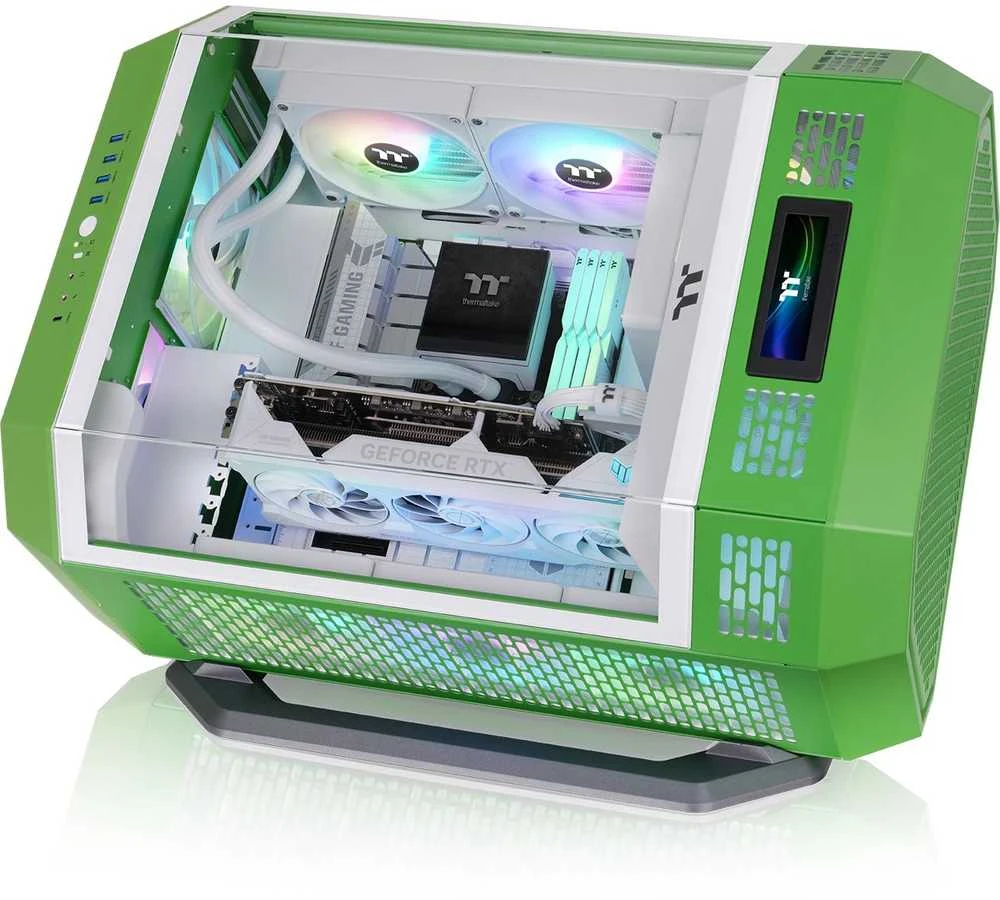 Thermaltake The Tower 600 žalias kompiuterio korpusas