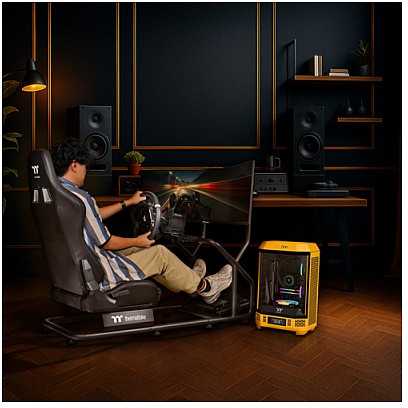Fotel Thermaltake Thermaltake GR300 Simulator Cockpit Juodas