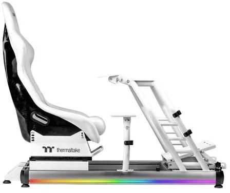 „Thermaltake Racing Simulator Cockpit GR500“ „Snow“ Baltas mažmeninė prekyba (Speditionsversand)