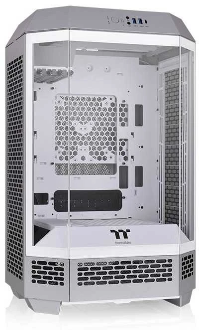 Thermaltake The Tower 300 , Tower-case - lightgray, Tempered Glass