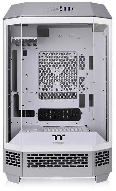 Thermaltake The Tower 300 , Tower-case - lightgray, Tempered Glass