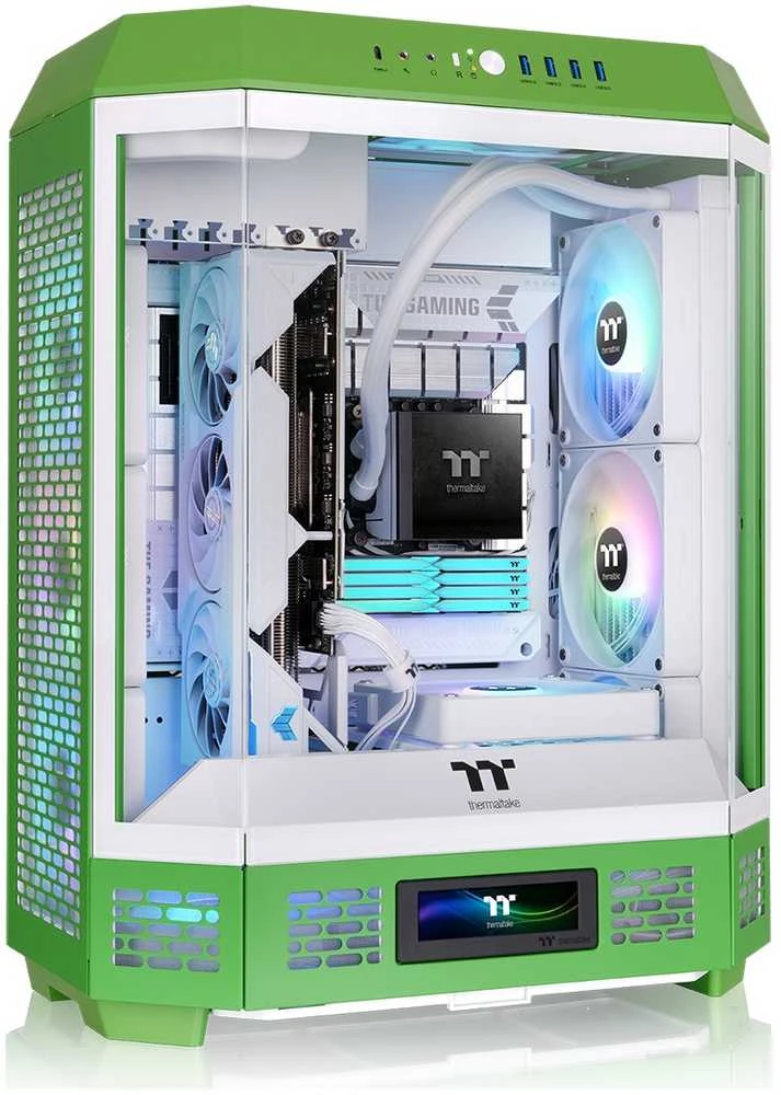 „Thermaltake The Tower 600 Light-year“ žalia