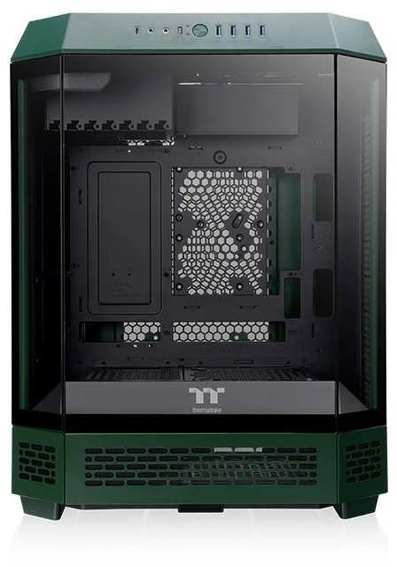 Thermaltake The Tower 600 TG Racing Žalias