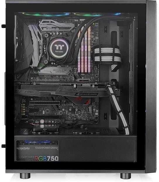 Housing Thermaltake Versa J25 RGB CA-1L8-00M1WN-01 (ATX, Micro ATX, Mini ITX, juodos spalvos)