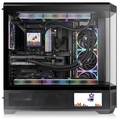 Thermaltake View 600 TG Juodas
