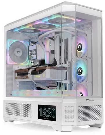 „Thermaltake View 600 TG Snow Baltas“
