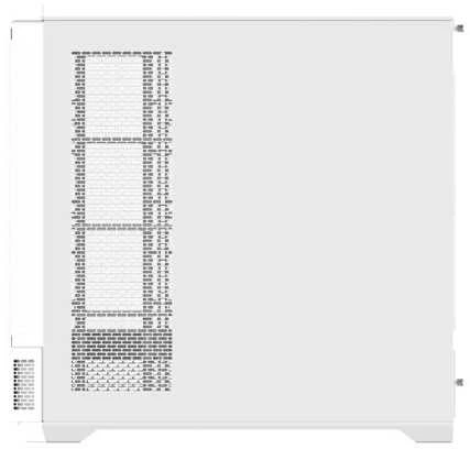 „Thermaltake View 600 TG Snow Baltas“