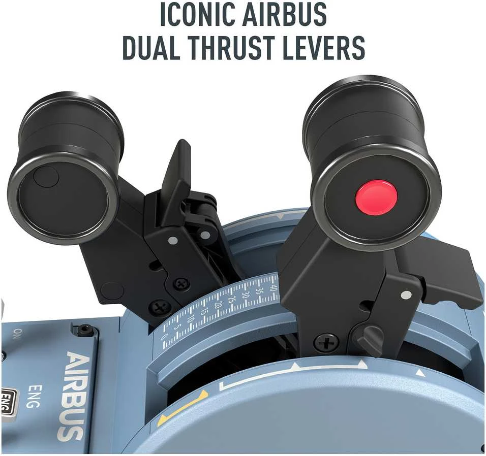 „Thrustmaster“ | Vairo kolonėlė „TCA Quadrant Airbus Edition“