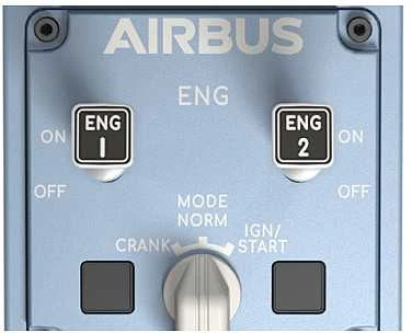 „Thrustmaster“ | Vairo kolonėlė „TCA Quadrant Airbus Edition“