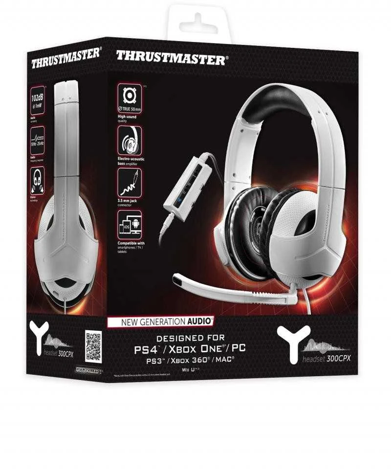 Žaidimų ausinės Thrustmaster Y-300CPX PC / Xbox One / PlayStation4
