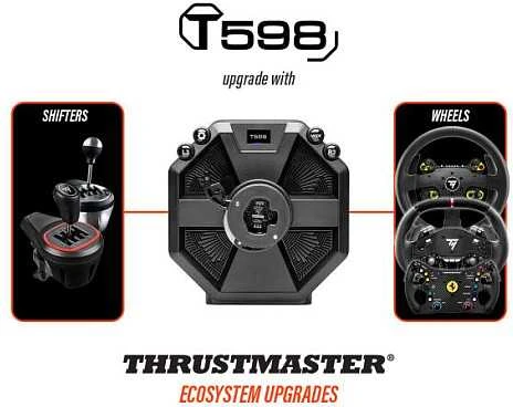 Žaidimų vairas Thrustmaster Steering Wheel T598, juodas