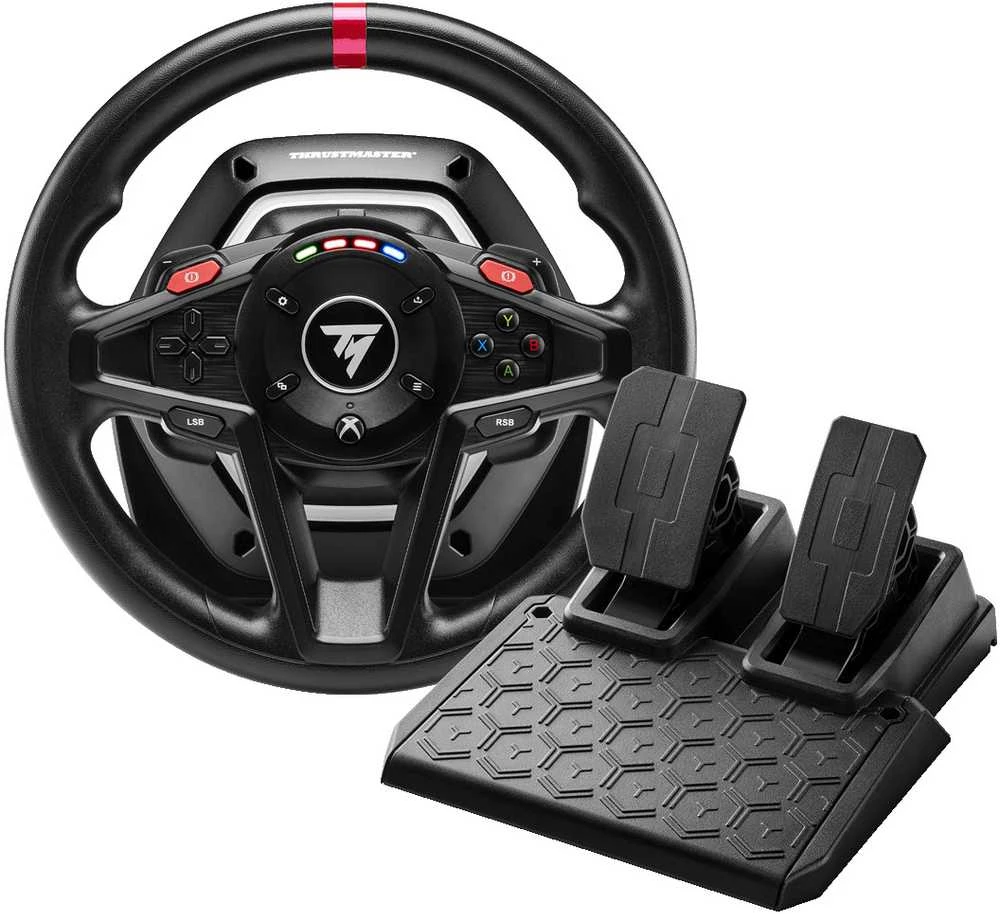 Thrustmaster T128 Shifter Pack vairas su pedalais ir pavarų svirtimi | XBOX,PC