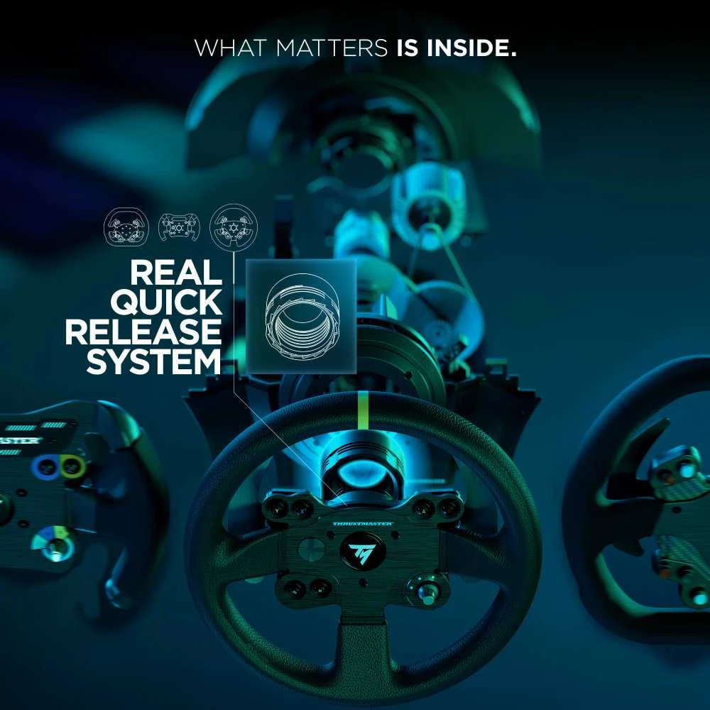 Žaidimų vairas Thrustmaster TX RW Leather Edition