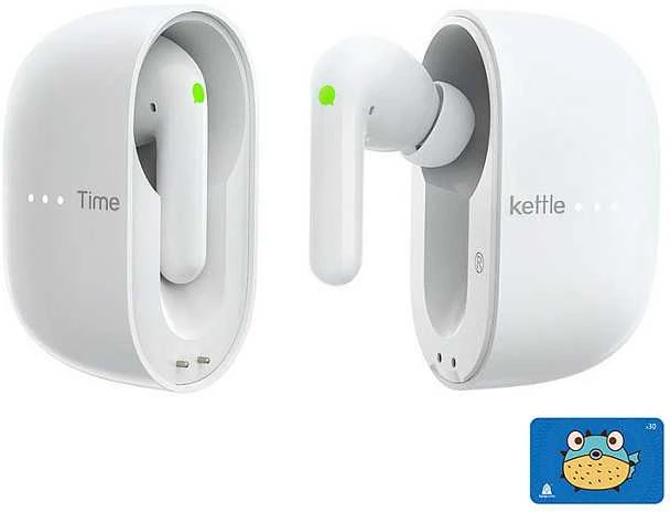 Ausinės - vertimo įrenginys Timeketle M3, Baltos spalvos