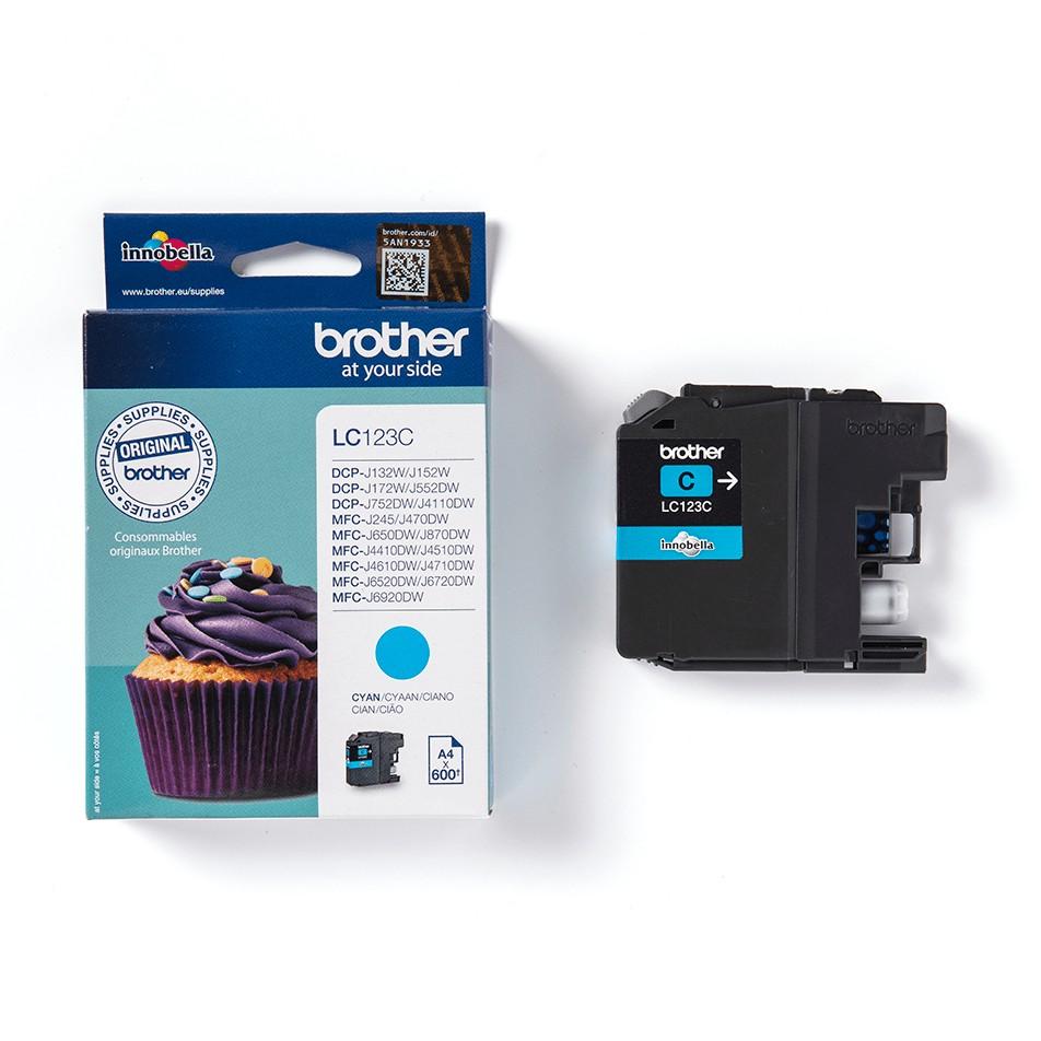 TIN Brother LC-123C žalsvai mėlyna