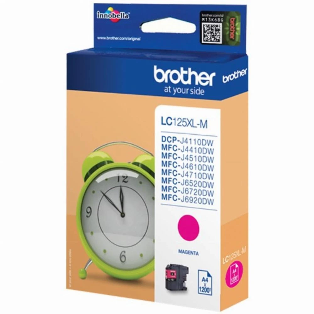 Brother LC125XLM | Rašalo kasetė | Purpurinė