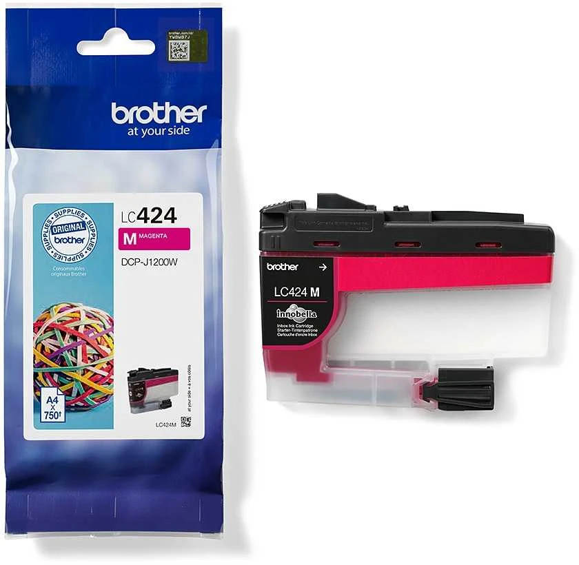 Brother LC-424M | Rašalo kasetė | Magenta