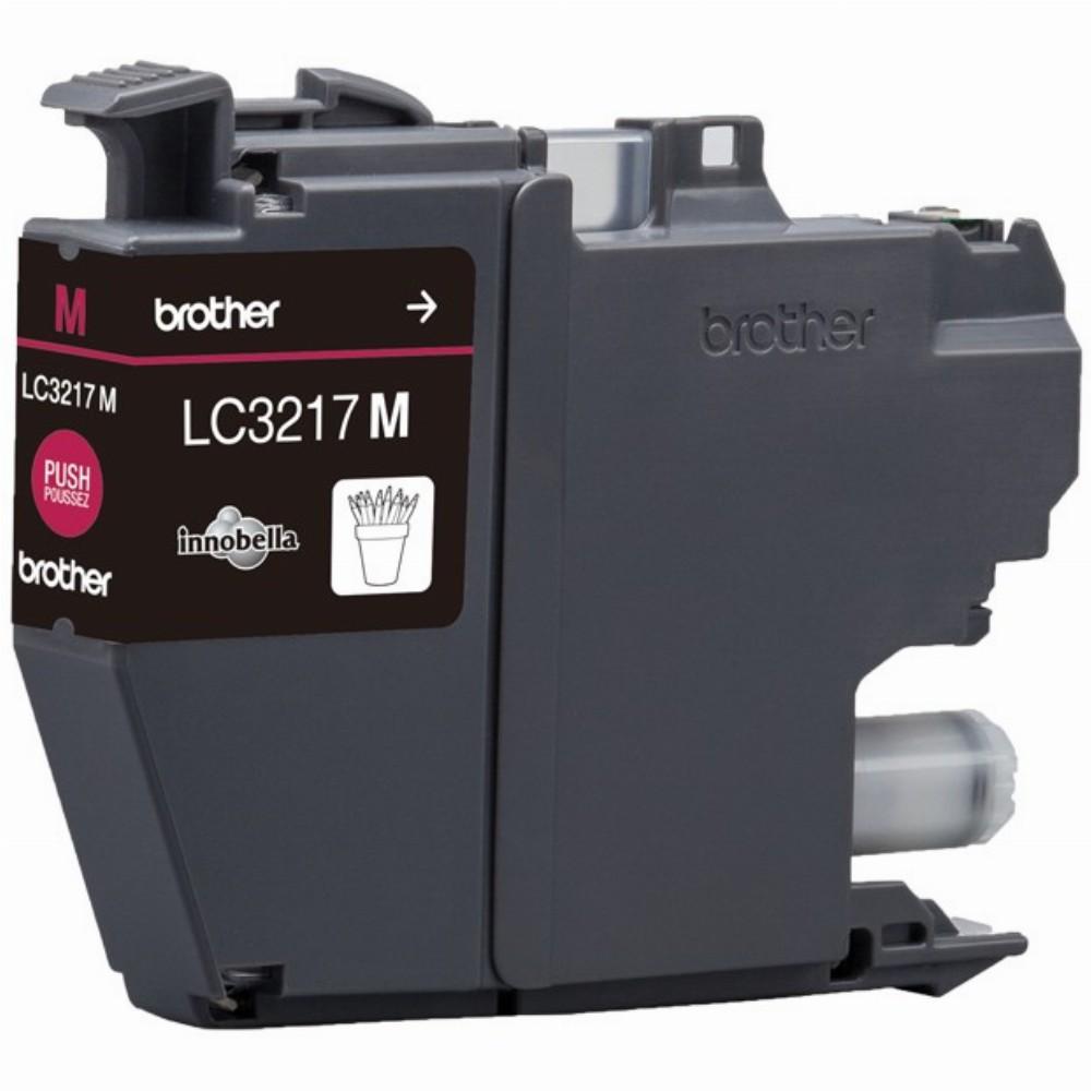 BROTHER LC3217M rausvo rašalo kasetė, 550 psl.