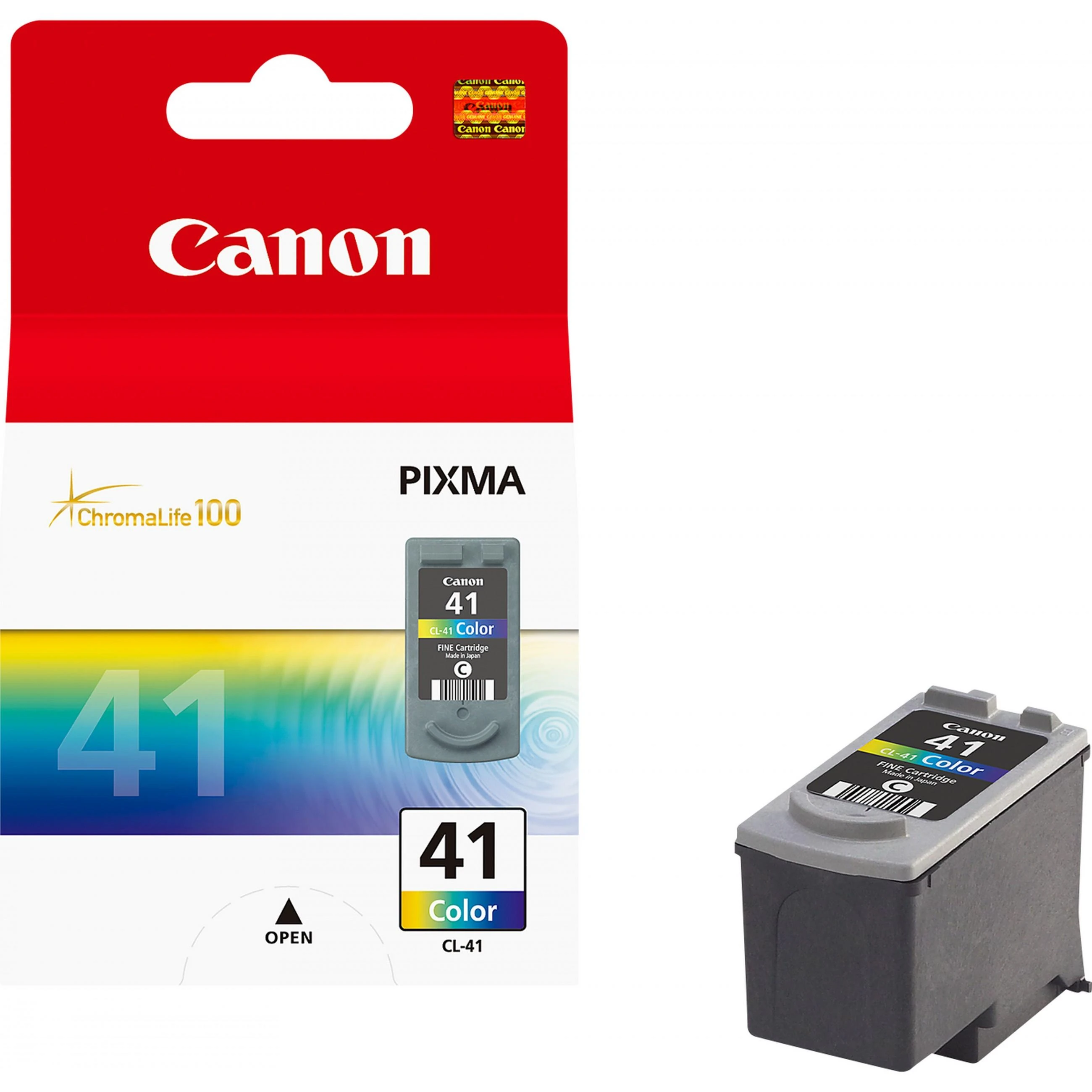 Canon CL-41 trispalvis | Rašalo kasetė | Žydra, purpurinė, geltona