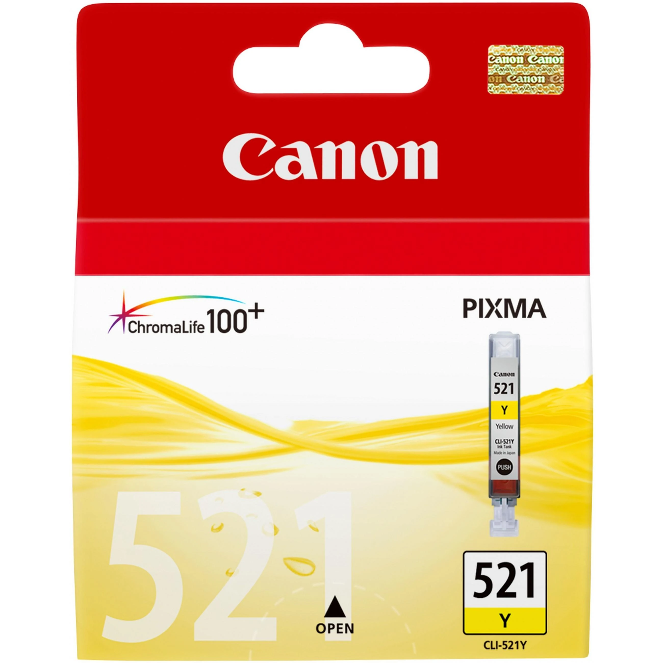 CANON CLI-521Y geltonos spalvos rašalinė