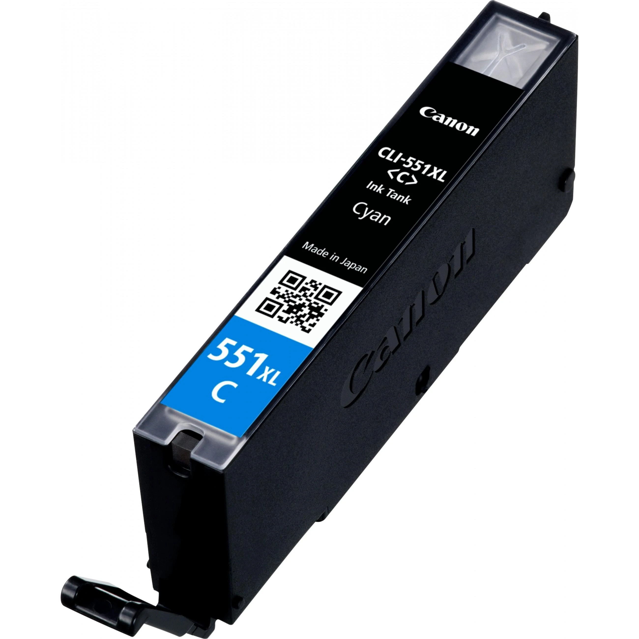 CANON 1LB CLI-551XLC rašalo kasetė žalsvai mėlyna didelės talpos 700 puslapių 1 pakuotė XL