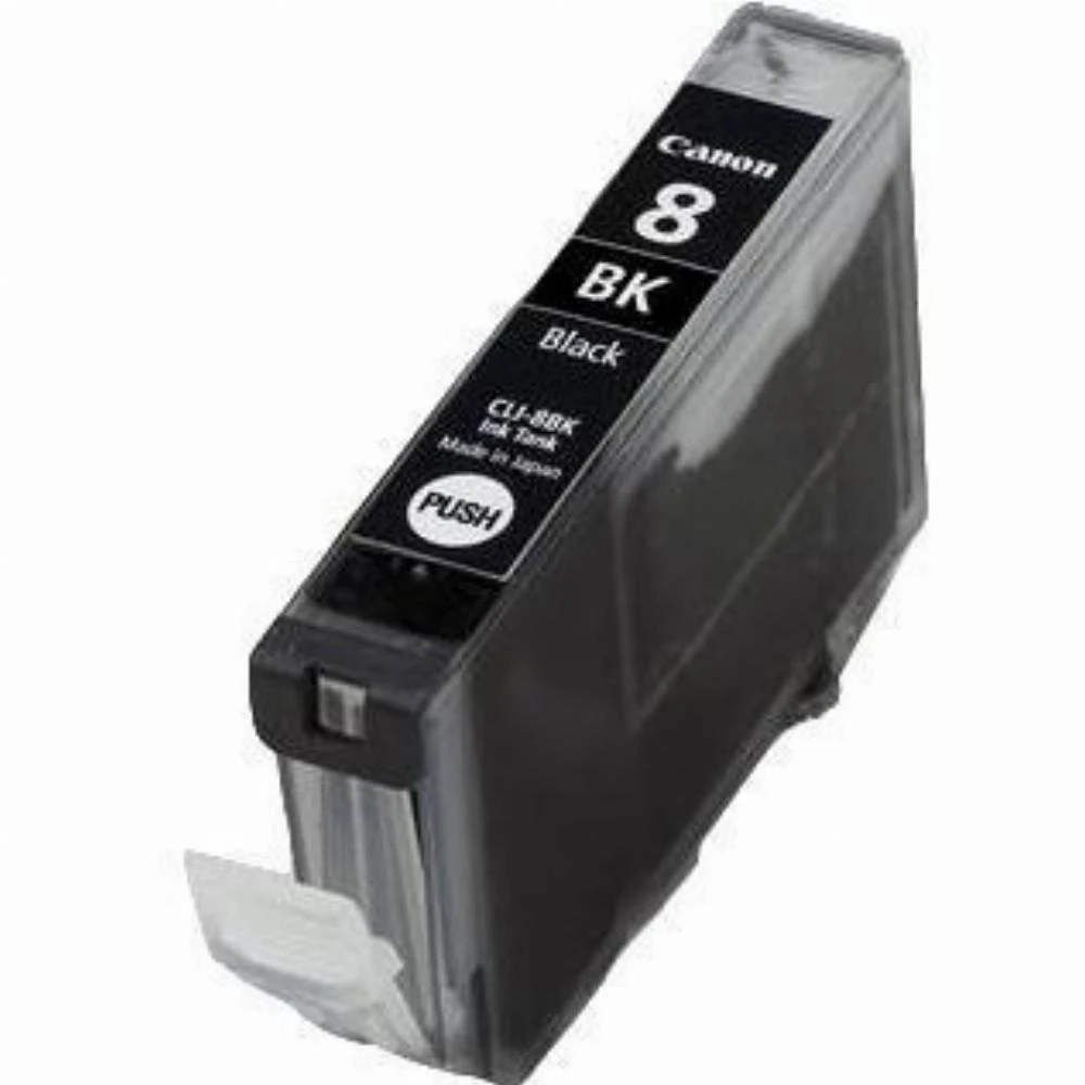 CANON 1LB CLI-8BK rašalo kasetė, juoda, standartinė talpa, 13 ml, 2,795 puslapiai, 1 pakuotė