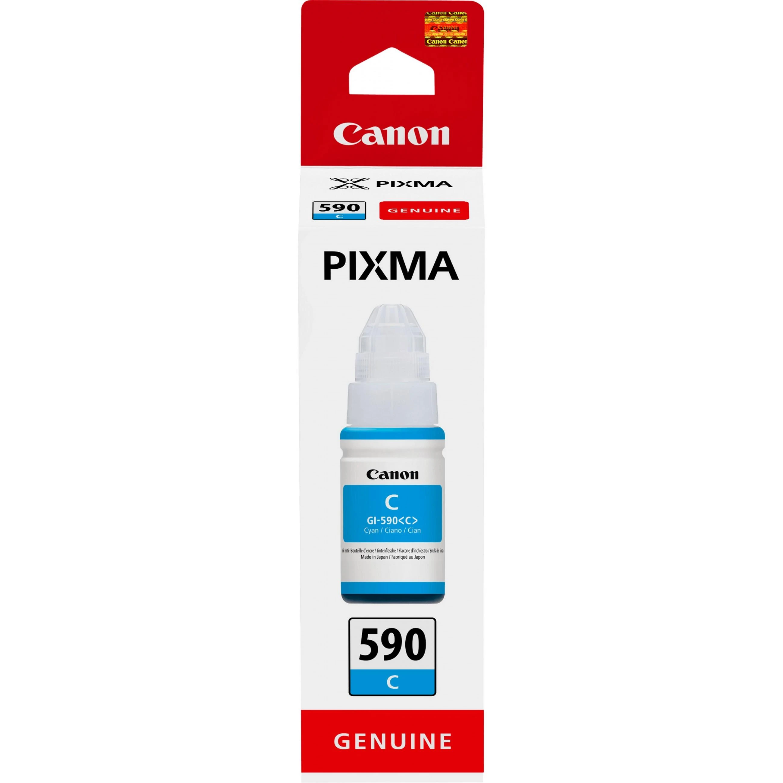 Canon GI-590C (1604C001) Rašalo papildymo buteliukas, Žydra