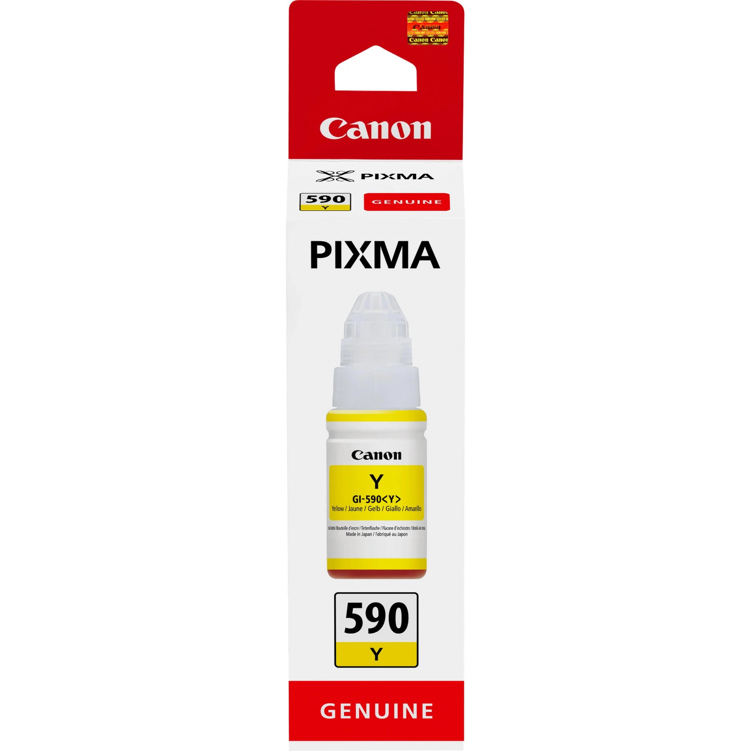 Canon GI-590Y (1606C001) Rašalo papildymo buteliukas, Geltona