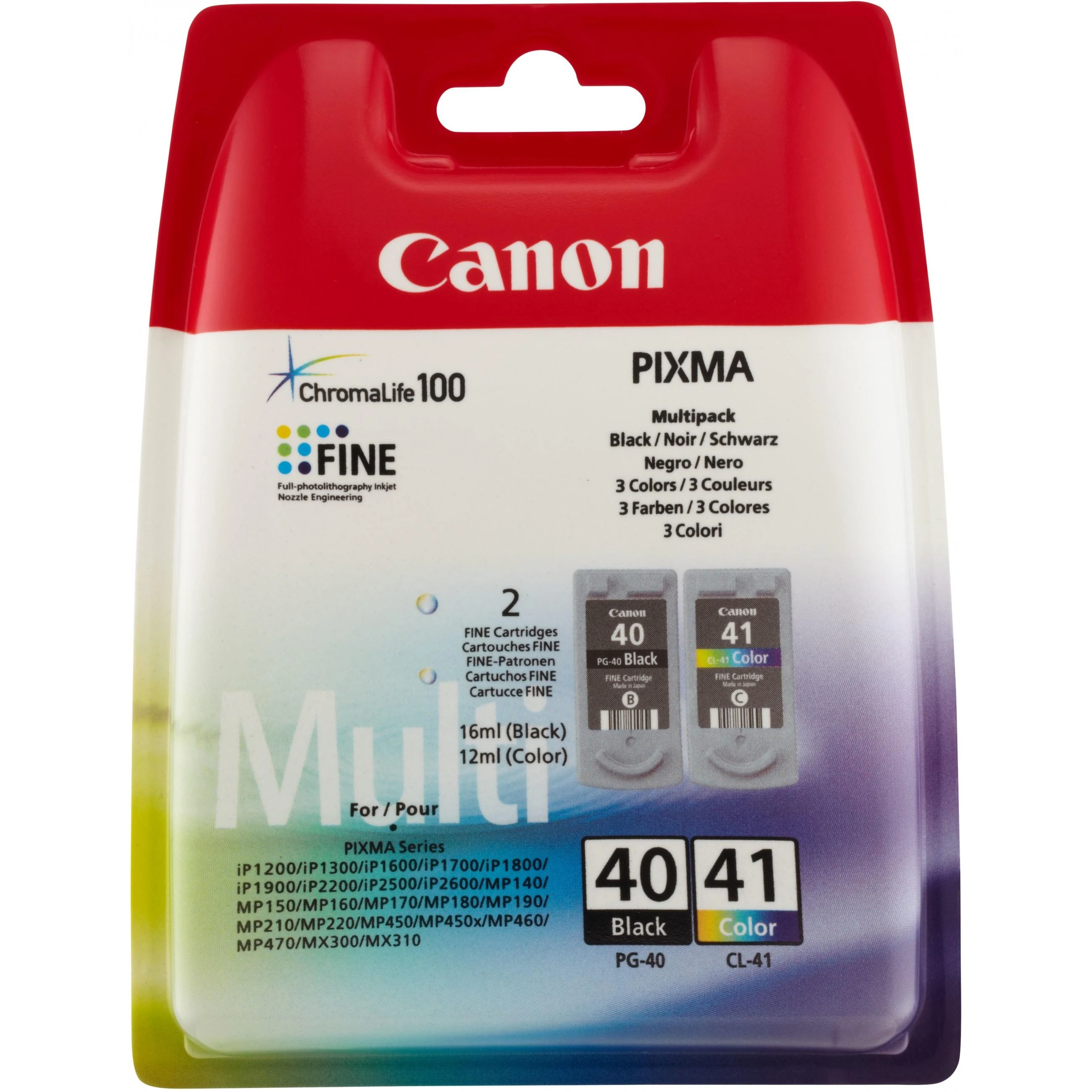 CANON PG-40/CL-41 Multi Pack (2 kasetės)