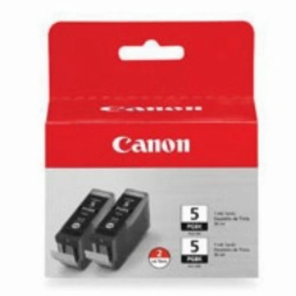 CANON PGI-5BK rašalo kasetė juoda standartinės talpos 2 pakuočių lizdinė plokštelė su signalizacija