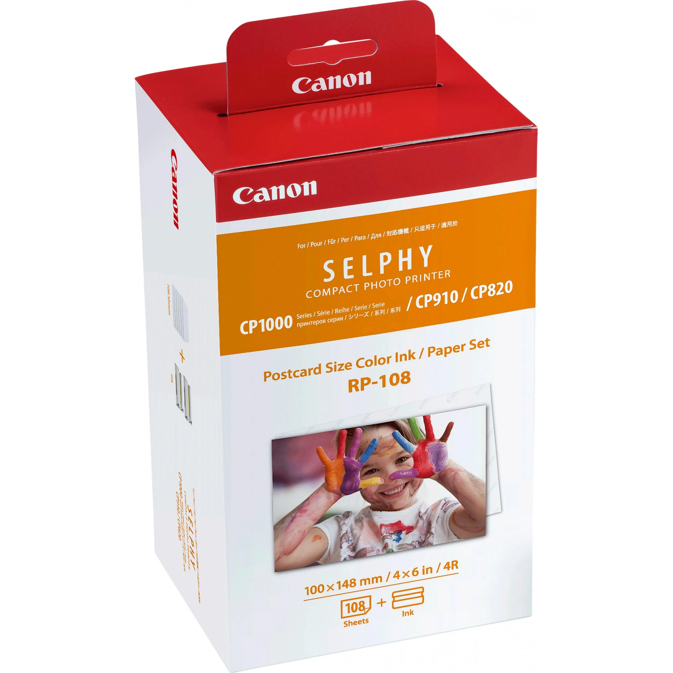Canon spalvoto rašalo/popieriaus rinkinys SELPHY CP1300 Spausdintuvas | RP-108
