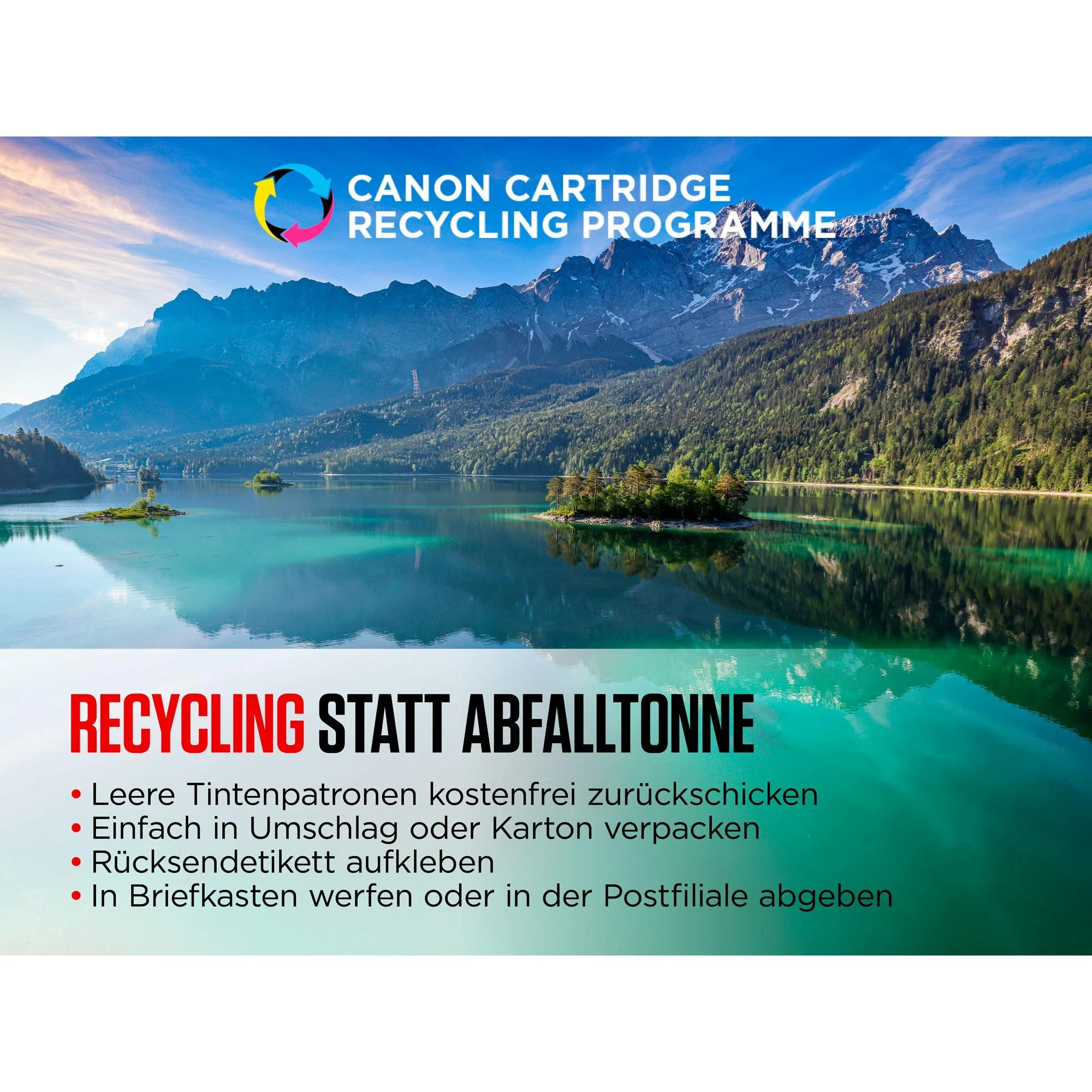 Canon 3713C006 rašalo kasetė Originalus Juoda, Žydras, Rausvai raudona, Geltona 2 vnt