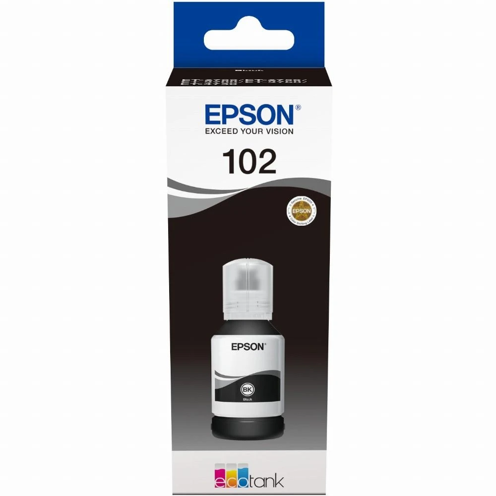 Epson 102 Originalus Juoda 1 vnt
