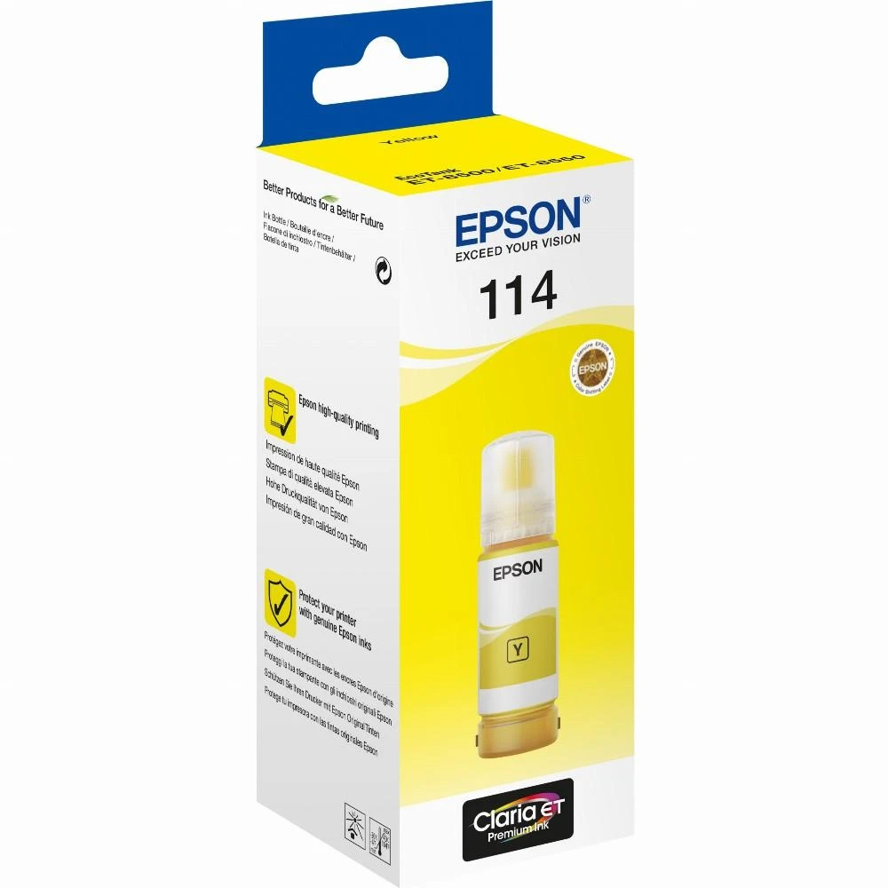 EPSON 114 EcoTank Geltona rašalo buteliukas