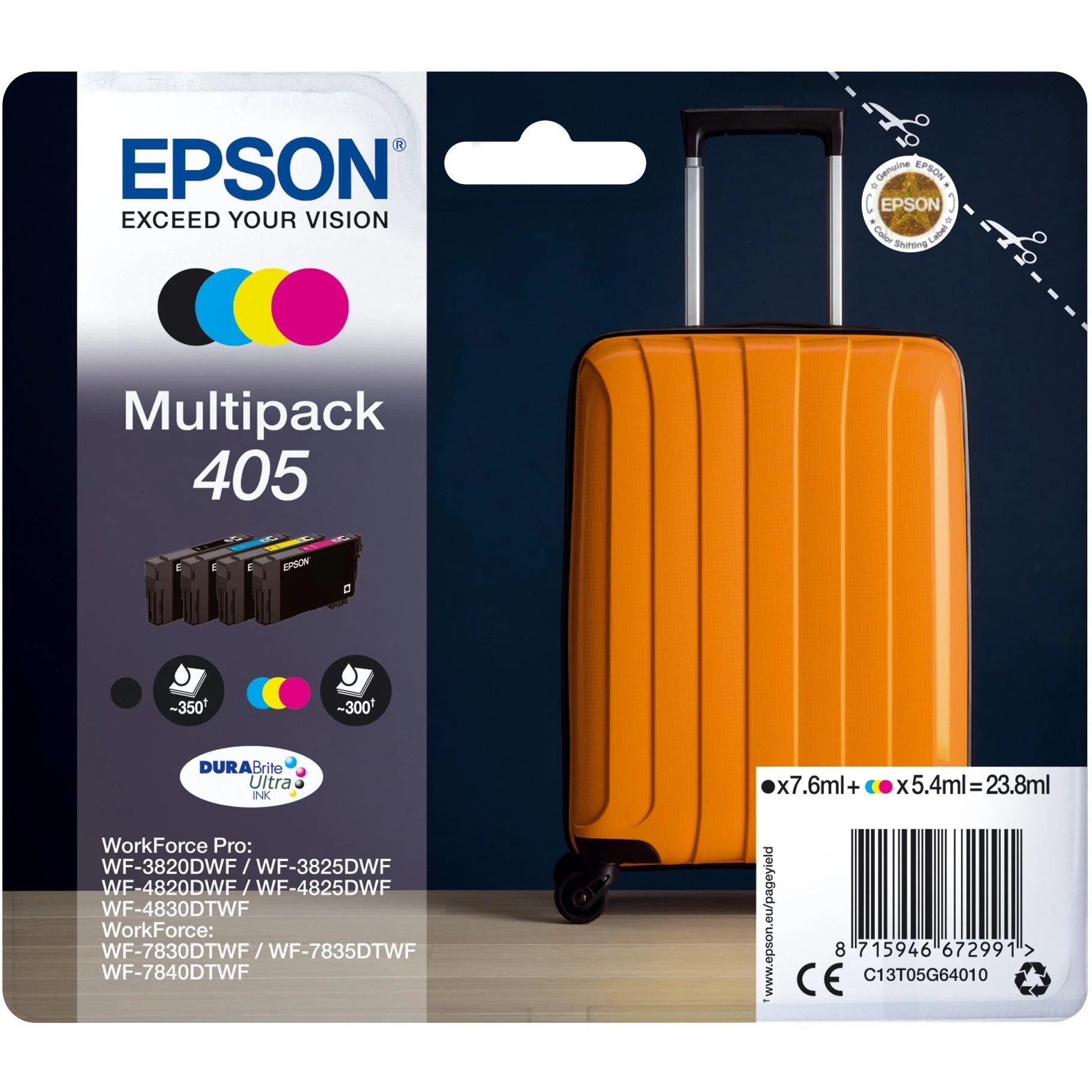 „Epson Ink 405 Multipack“ (C13T05G64010)