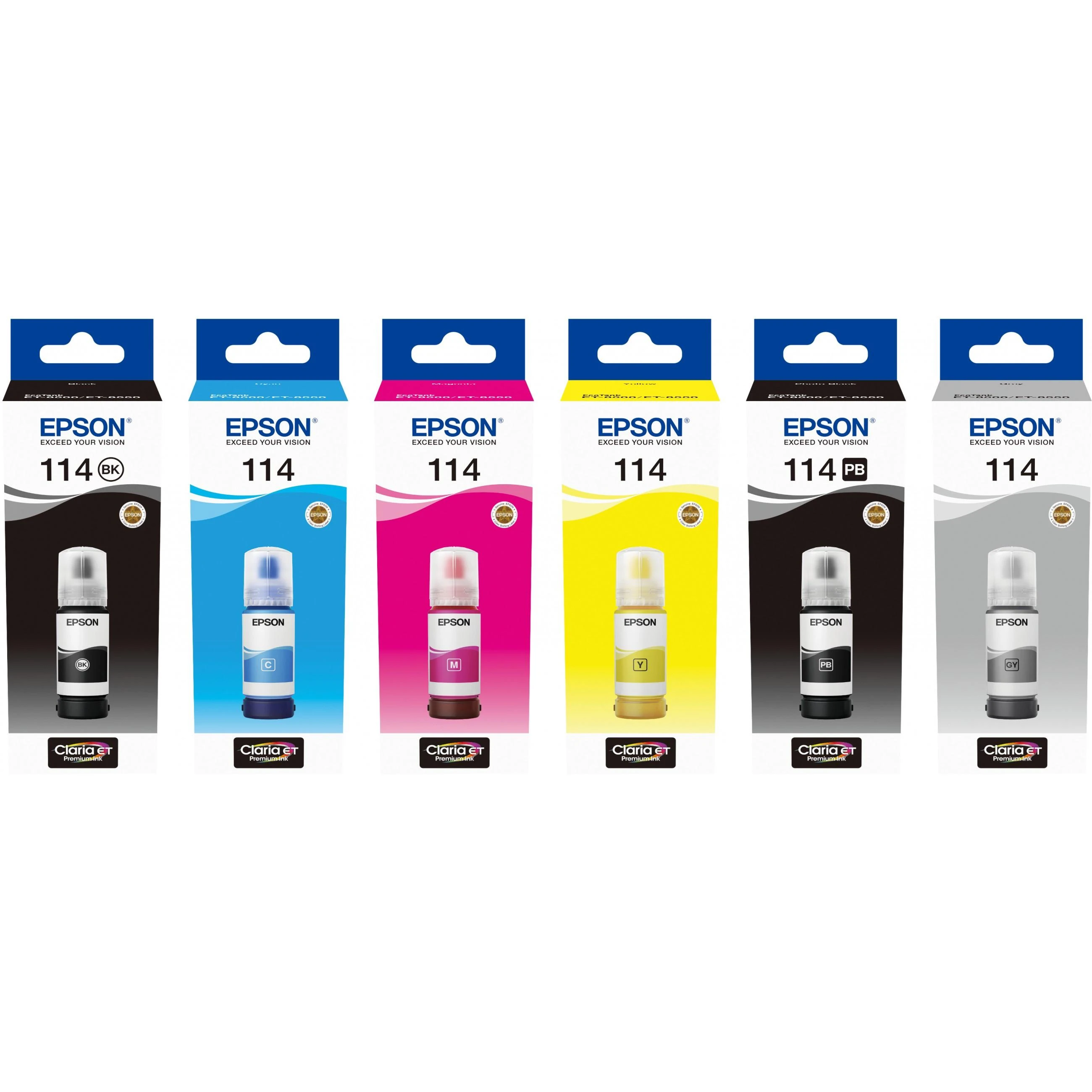 Epson EcoTank Photo juoda T 114 70 ml T 07B1