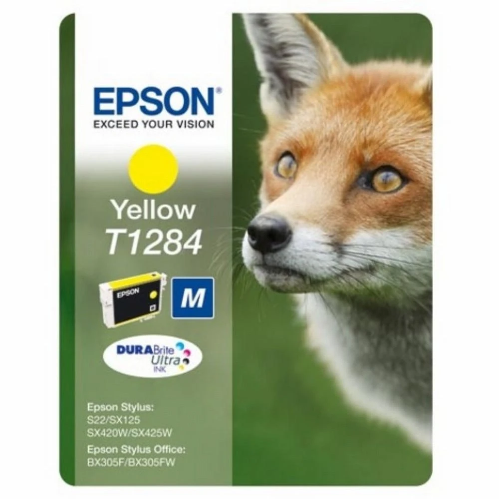 Epson T1284 rašalo kasetė, Geltona