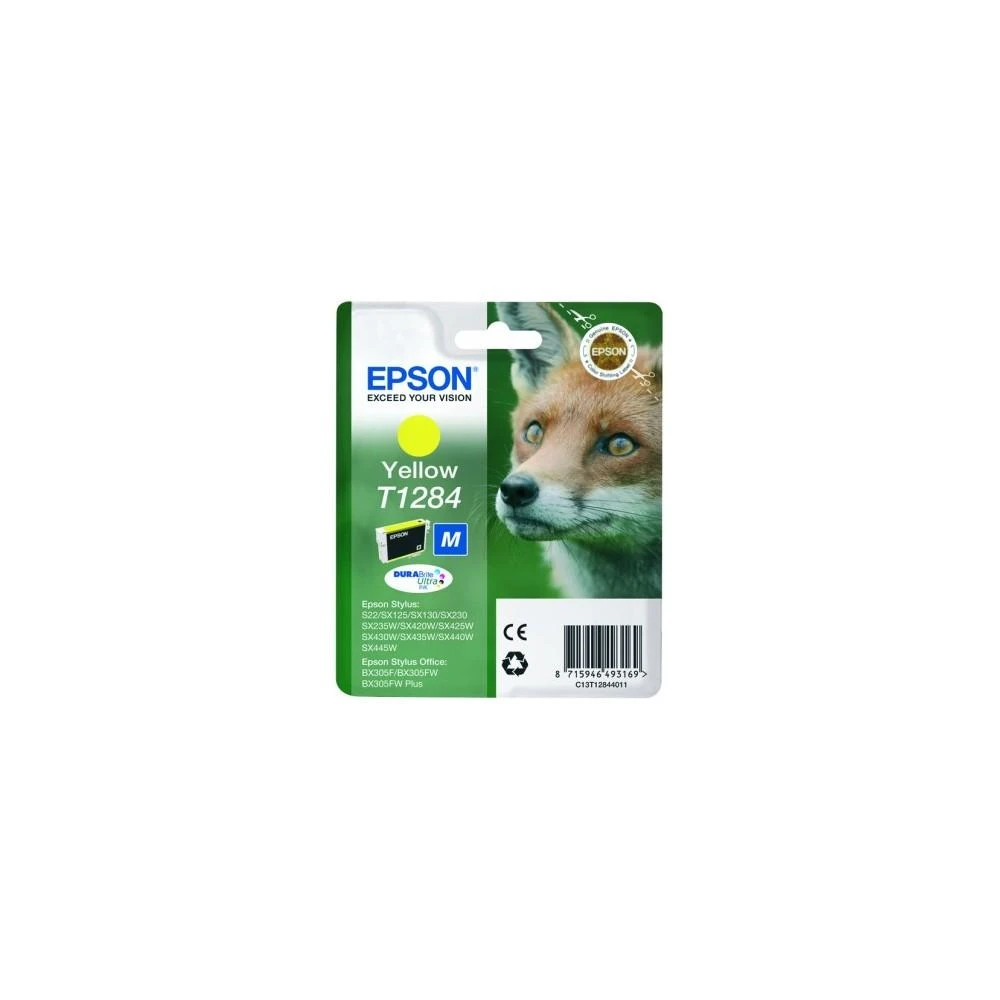 Epson T1284 rašalo kasetė, Geltona