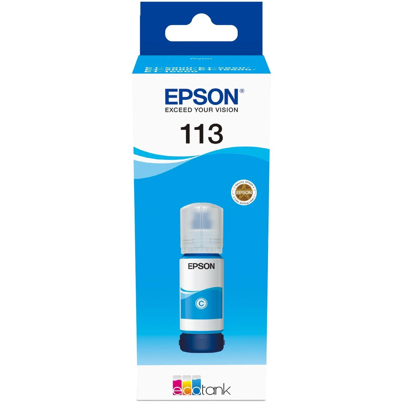 Epson 113 (C13T06B240), mėlyna kasetė