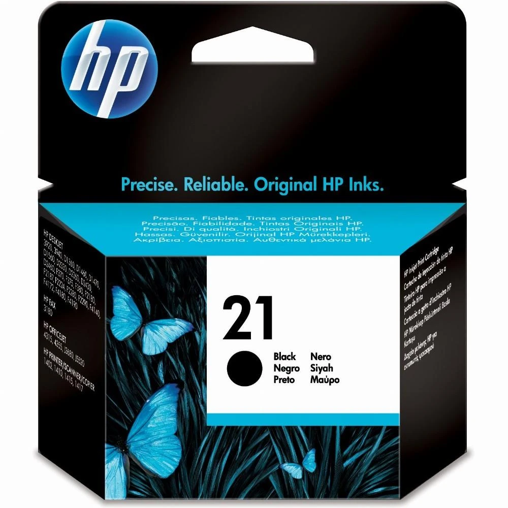 Hewlett Packard (HP) HP 21 ink juodas 5ml PSC 1410 Deskjet 3940