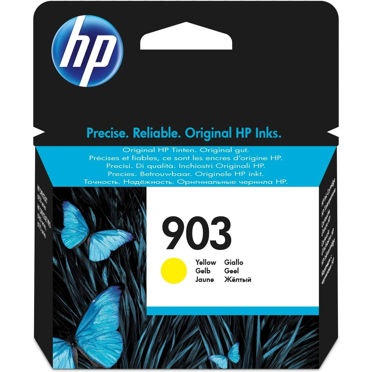 Hewlett Packard (HP) HP 903 (T6L95AE) Rašalinė kasetė, Geltona