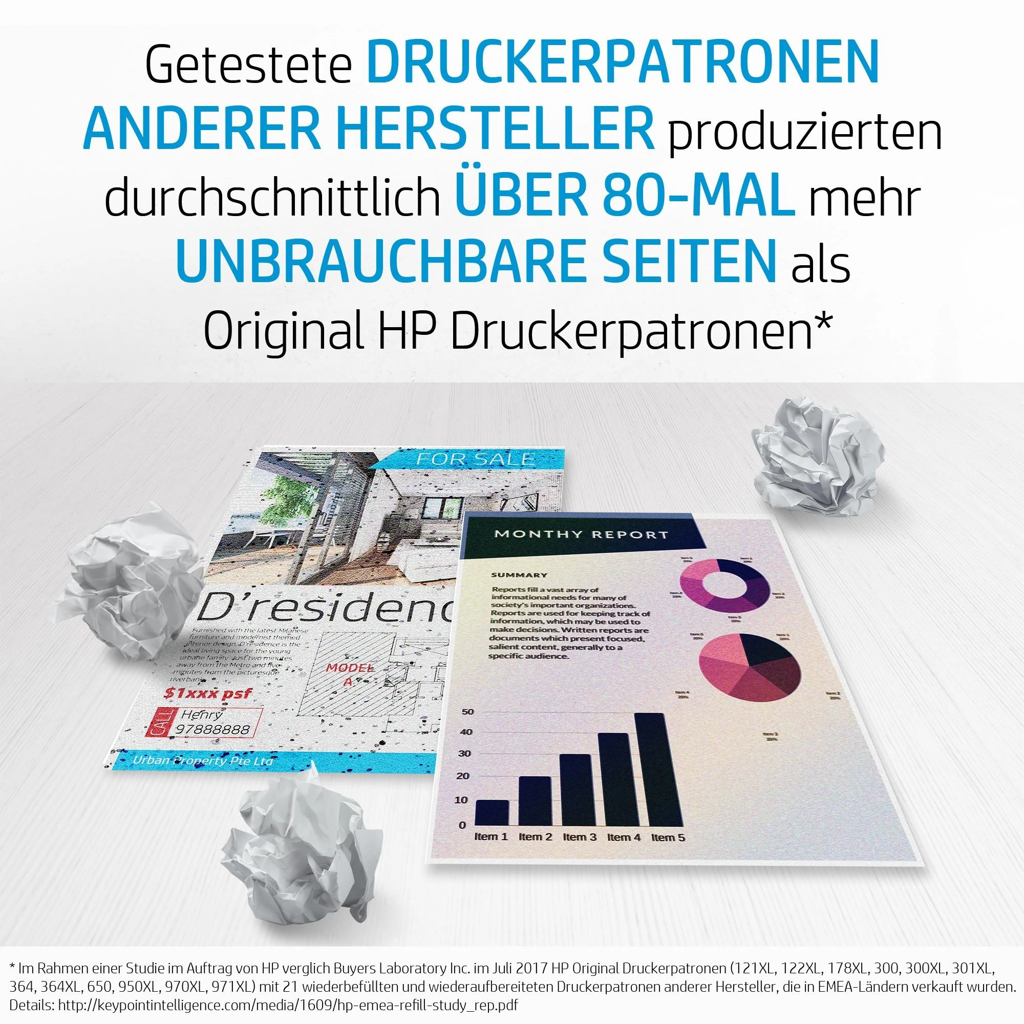 Hewlett Packard (HP) HP 912XL didelio našumo juodas rašalas