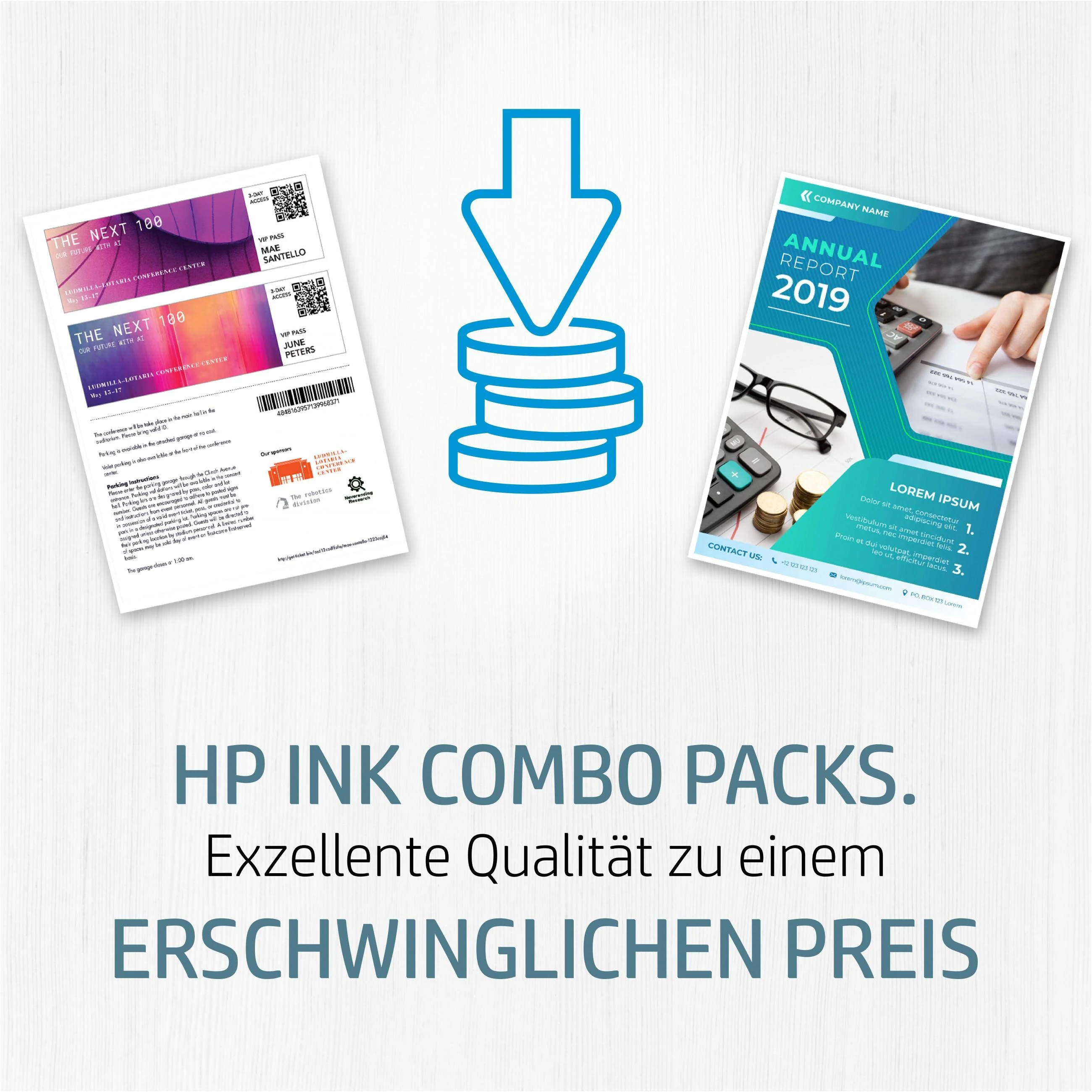 Hewlett Packard (HP) HP 932 Juodas 933 CMY originalios rašalo kasetės, 4 vnt. pakuotė