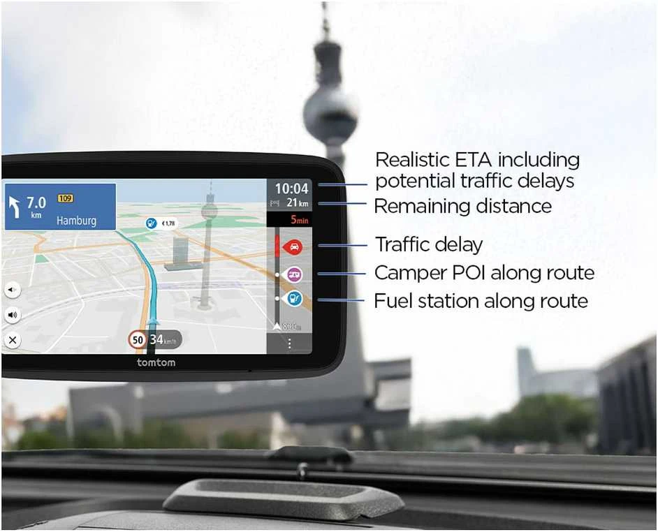 TomTom GO Camper Tour 2 kartos