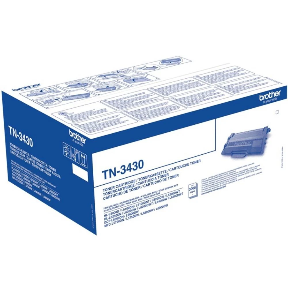 BROTHER TN-3430 TONERIS Juodas 3000P