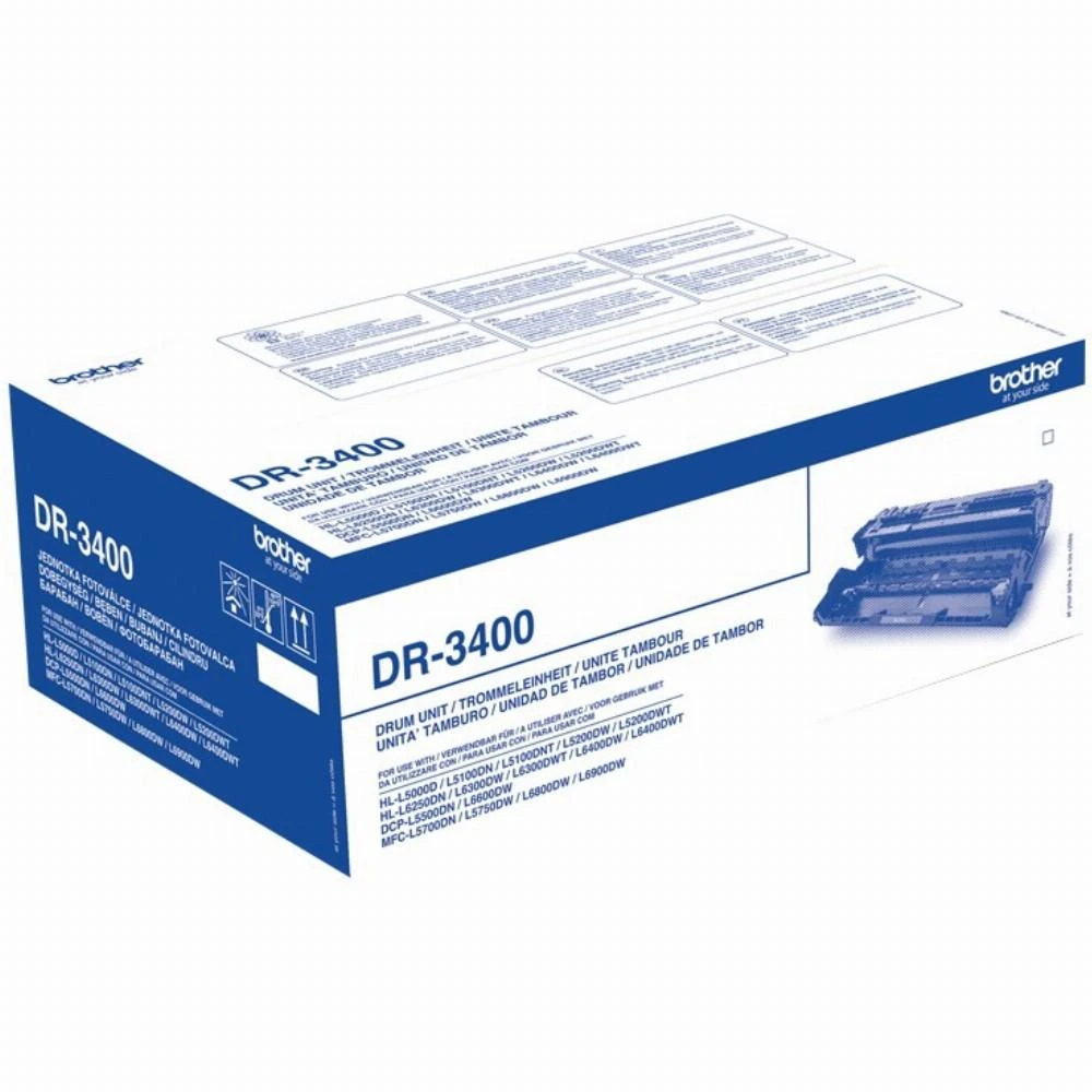 BROTHER DR-3400 DRUM, UP TO 50,000 PAGES