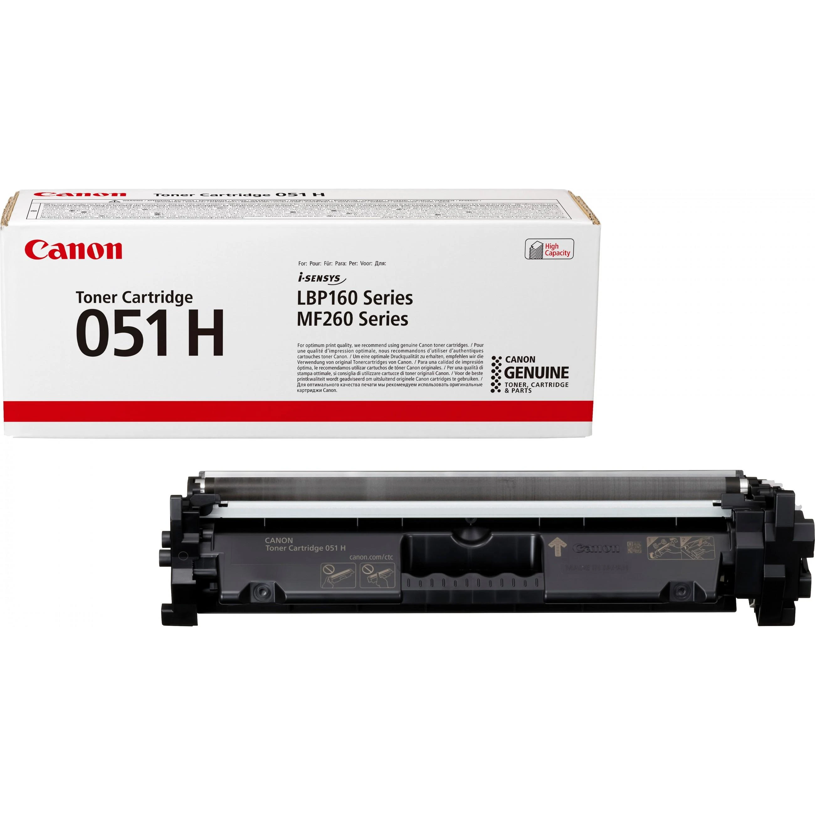 Canon CRG 051H (2169C002) Lazerinė kasetė, Juoda