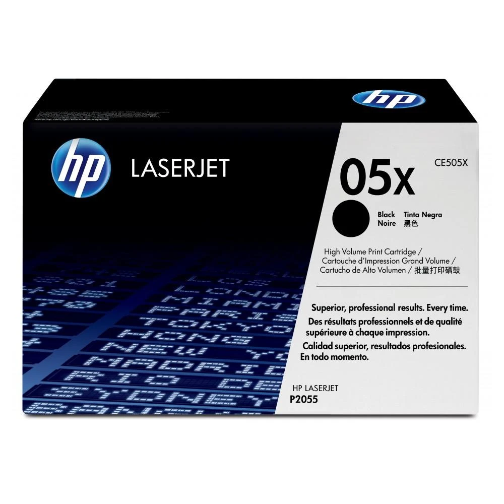 Hewlett Packard (HP) HP LaserJet CE505X Contract Juodas Print Cartridge Originalus Juoda 1 vnt